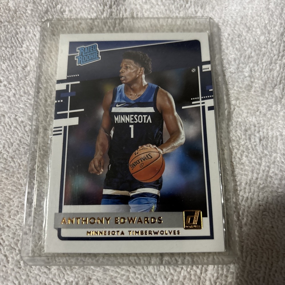 2020-21 Panini Donruss - Rated Rookies Anthony Edwards #201 (RC)